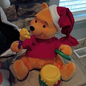 Vtg 1996 Telco Winnie The Pooh Motionette Animated Working Original Box